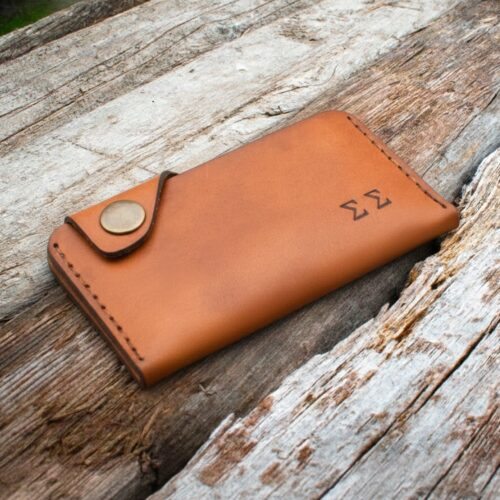Πορτοφόλι Δερμάτινο Χειροποίητο Λεπτό για Κάρτες και Χρήματα