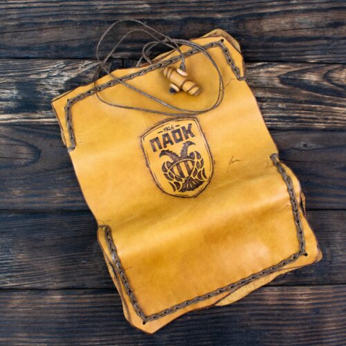 Καπνοθήκη με Πυρογραφία παοκ