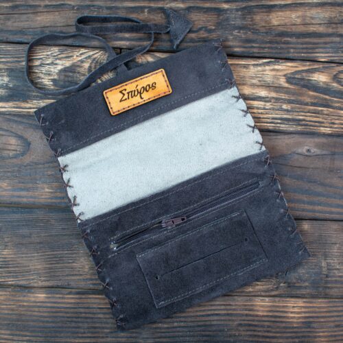 Καπνοθήκη Σουέτ με Κορδόνι και Όνομα, Αρχικά ή Μήνυμα