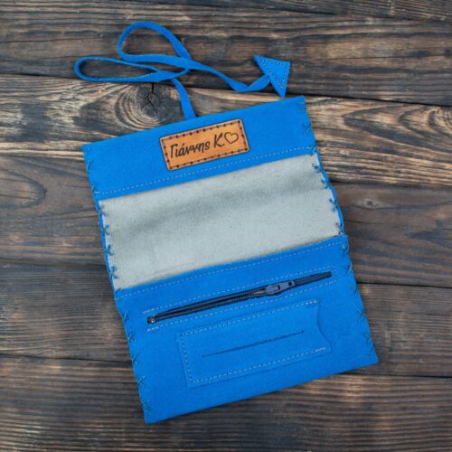 Καπνοθήκη Σουέτ με Κορδόνι και Όνομα ή Μήνυμα